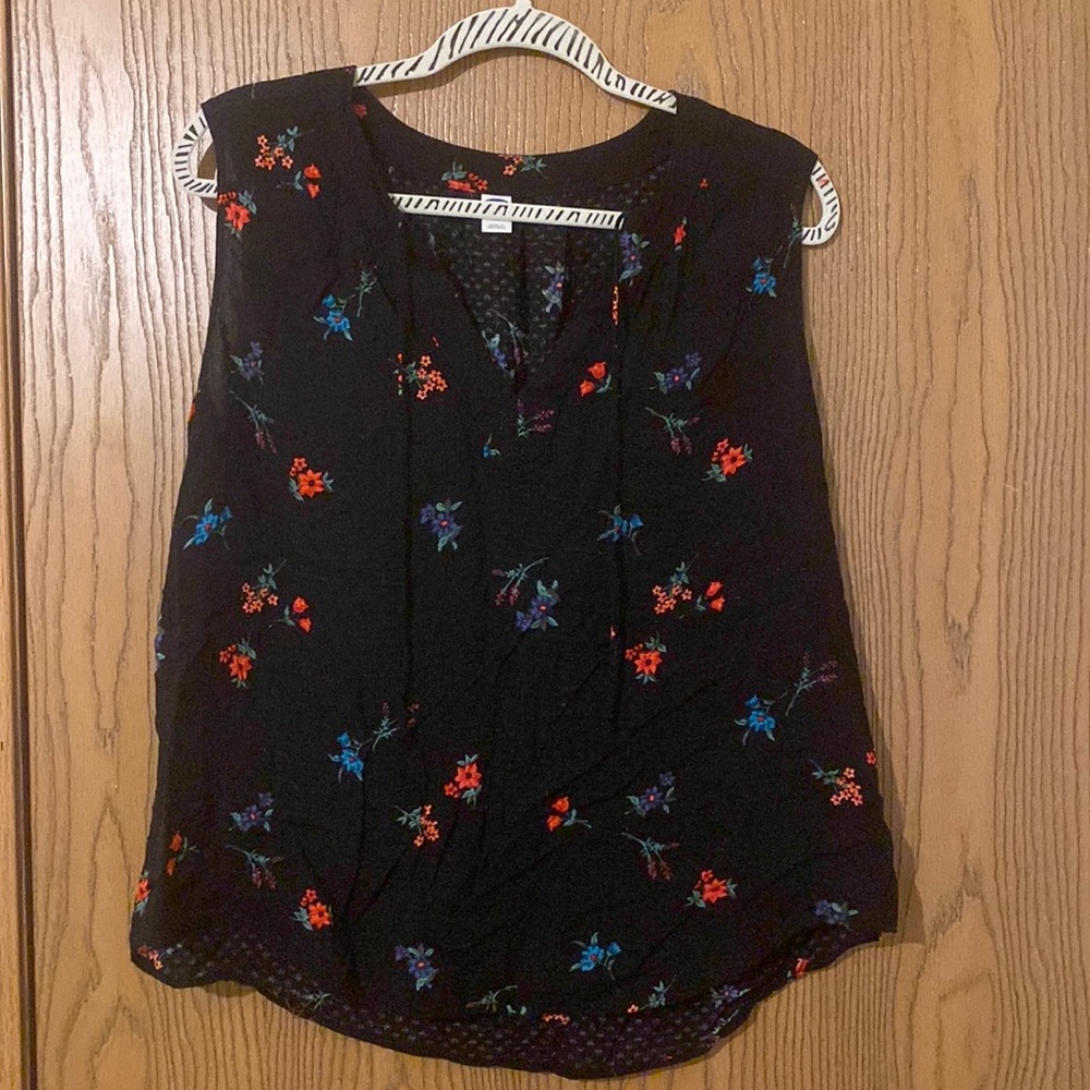 Floral tank top